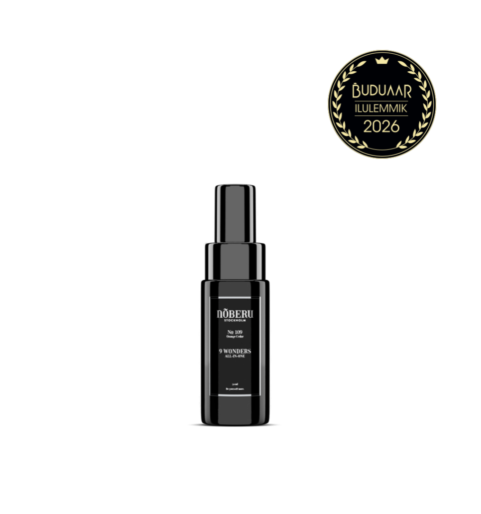 Nõberu 9 wonders, 9 wonders juuksehooldus, parim juustesse jäetavv hooldus, auhinnatud juuksehooldus, kuumakaitsesprei, juustesse jäetav palsam, värvikaitse, UV-kaitse, Nõberu Stockholm