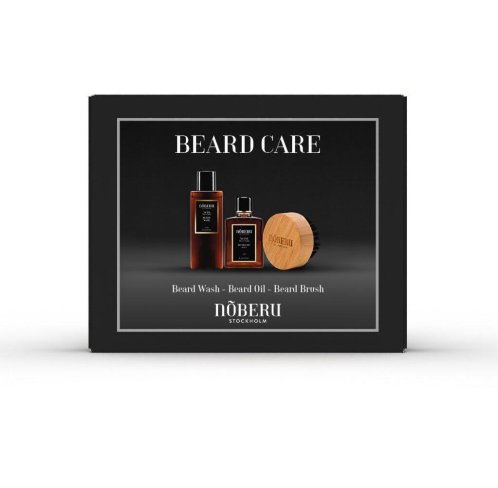 Nõberu Stockholm habemehooldus, habemetooted, habemepesu, habemeõli, kingitus isale, kingiidee, kingitus mehele, kinkekomplekt, habemehoolduse kinkekomplekt