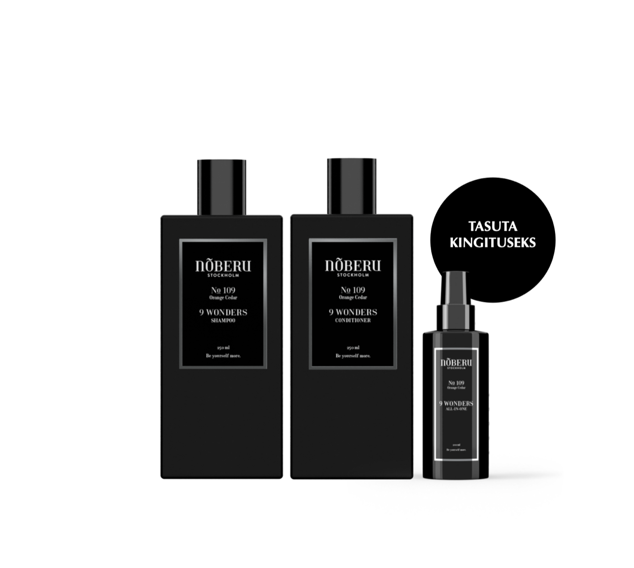 Nõberu 9 wonders šampoon ja palsam, 9 wonders šampoon, 9 wonders palsam, Nõberu stockholm šampoon ja palsam, kahuvatsane palsam, kahuvastane šampoon