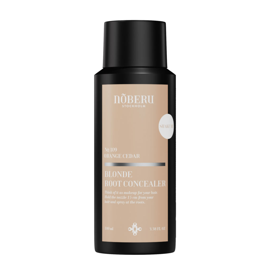 Nõberu Stockholm, Nõberu tooniv juuresprei, noberu root concealer, nõberu root concealer, blond juuresprei, juure väljakasvu sprei, juurt kattev spreivärv